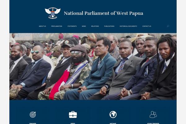 Politics theme site design template sample