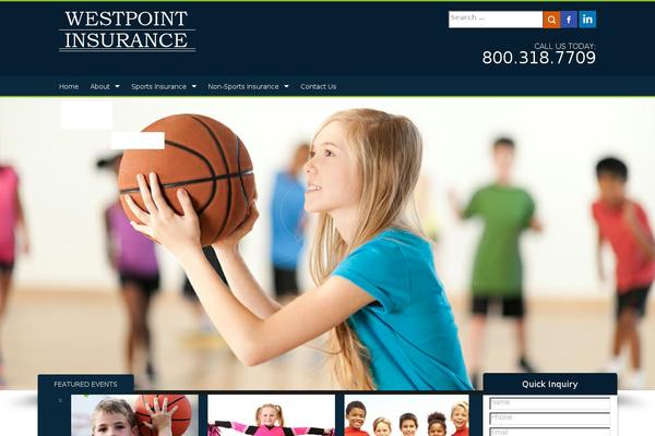 westpointinsurance.com site used Sportcup