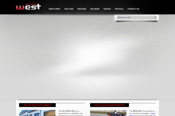 westracecars.com site used West
