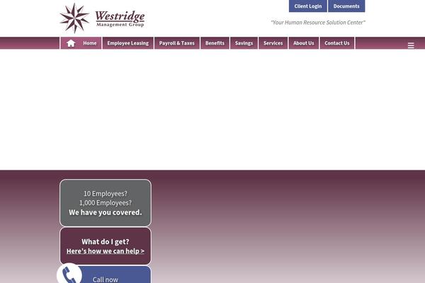 westridgemg.com site used Jsingercustomtheme