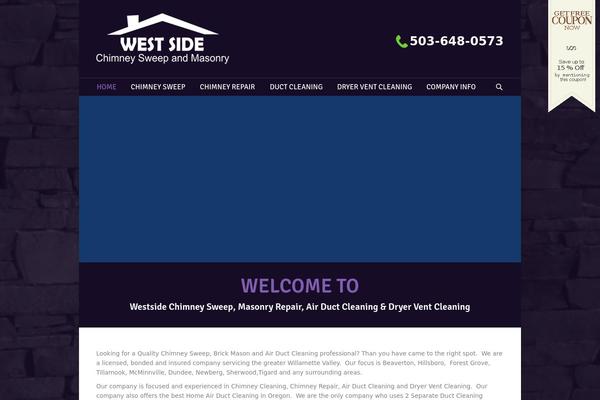 Westside theme site design template sample