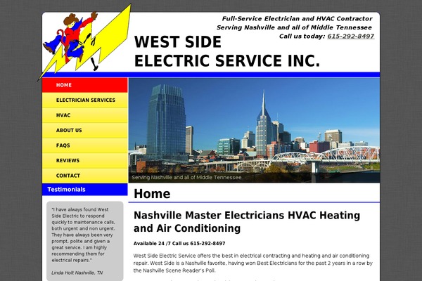 westsideelectricservice.com site used Westside