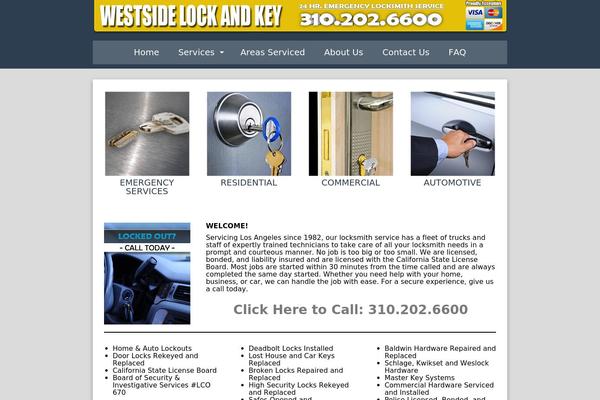 westsidelock.com site used Nobb