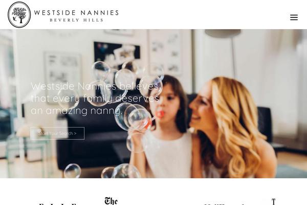 westsidenannies.com site used Nannies