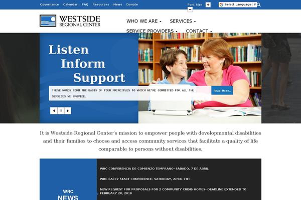 westsiderc.org site used Westsiderc-child