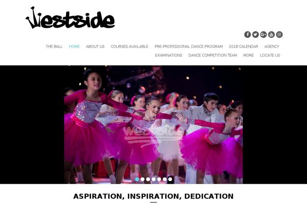 westsidestageschool.net site used Skt-design-agency-pro