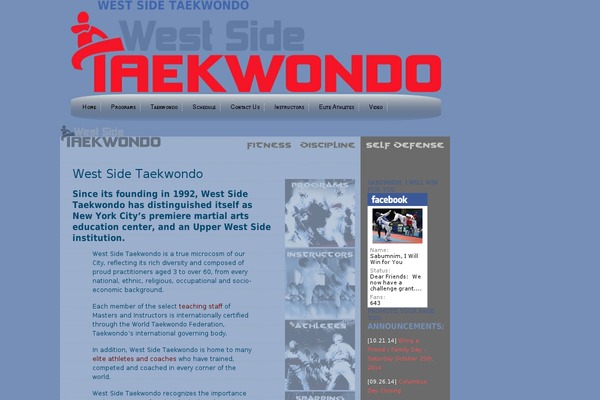 westsidetkd.com site used Architects