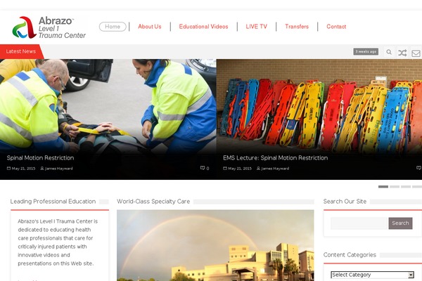 SevenMag theme site design template sample