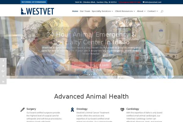 westvet.net site used Divi-schema