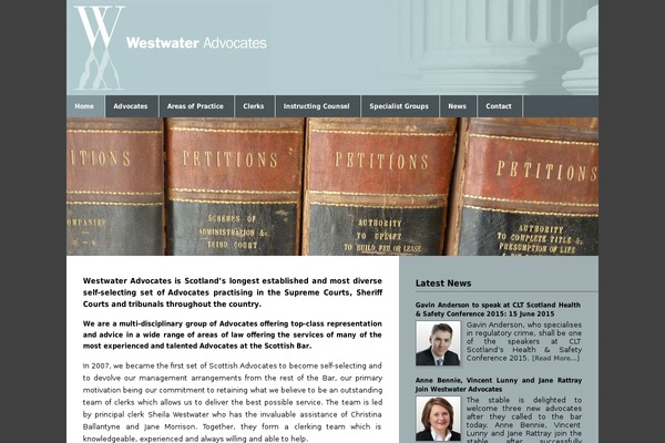 westwateradvocates.com site used Westwater