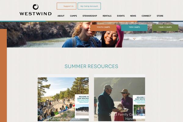 westwind.org site used Beaver Builder