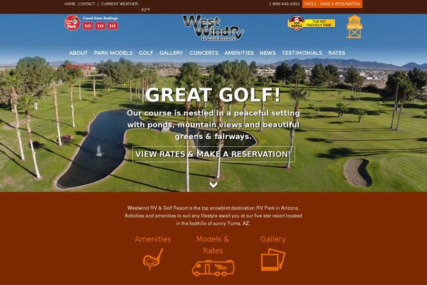westwindrvgolfresort.com site used Westwind