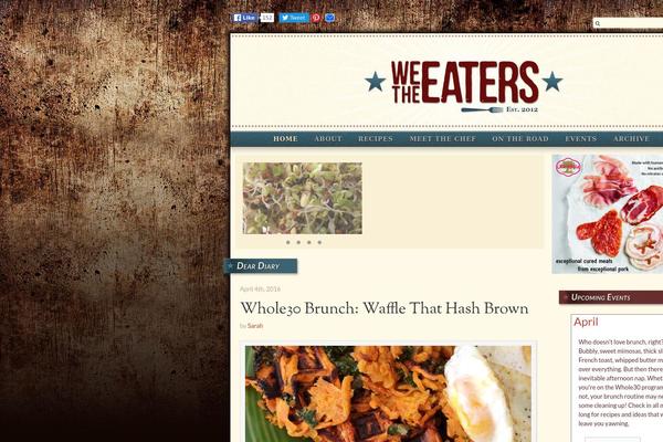 wetheeaters.com site used Responsive-wte