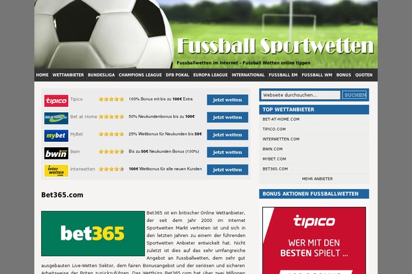 wetten-fussball.info site used Footballmania
