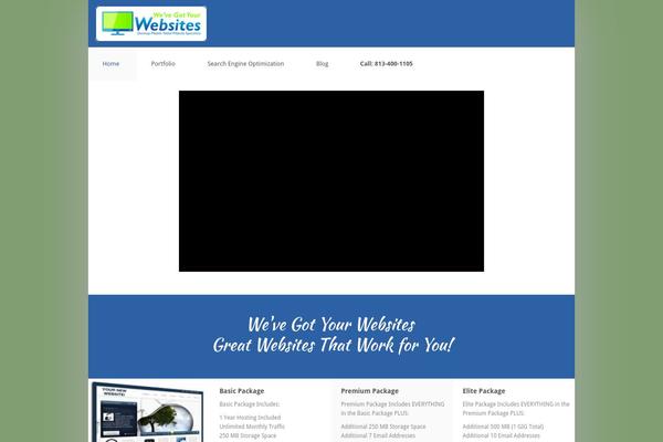 wevegotyourwebsites.com site used Bizniz