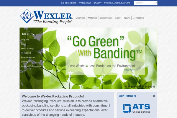 wexlerpackaging.com site used Wexler_wp
