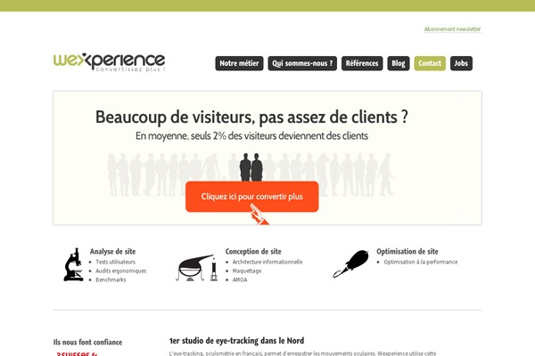 wexperience.fr site used Wex