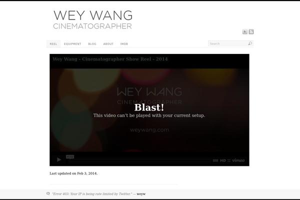 weywang.com site used Platform