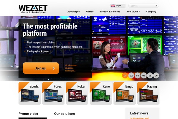 wezzet.com site used Theme1632