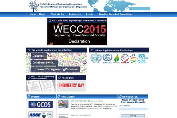 wfeo.org site used Wfeo