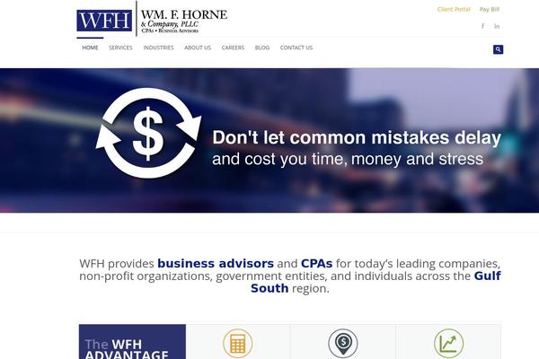horne WordPress theme, websites list used horne theme horne theme websites examples