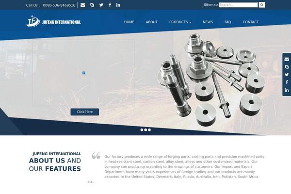 wfmachining.com site used Jufeng