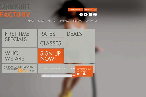 wfnyc.com site used Workout-factory