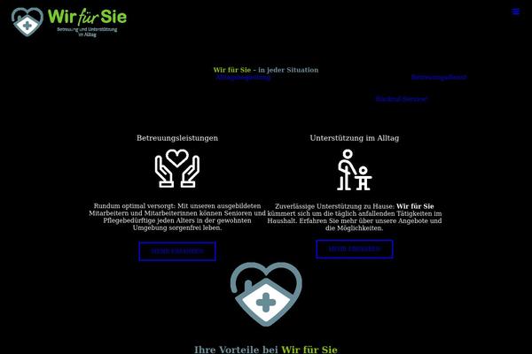 Avada Child theme site design template sample