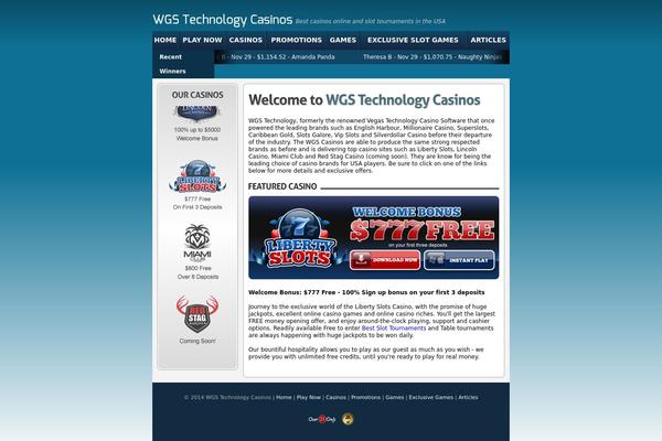 wgstechnologycasinos.com site used Wgs