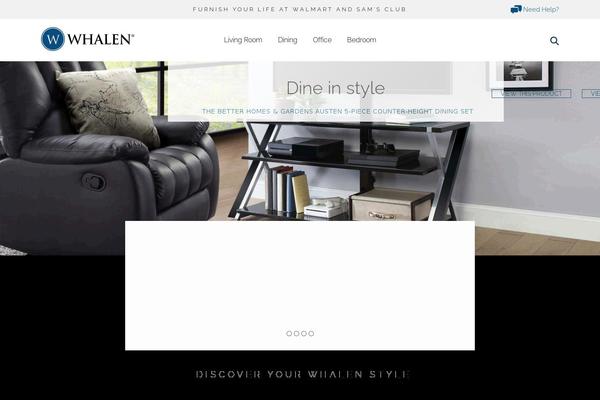 whalenstyle.com site used Whalen