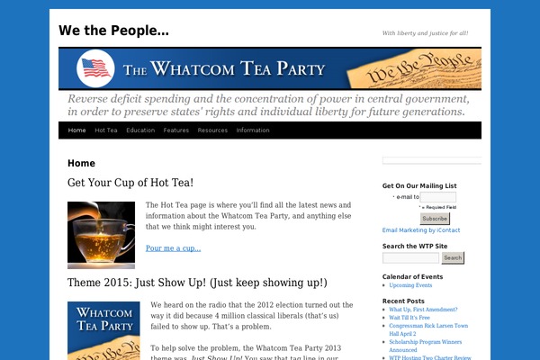 Twenty Ten theme site design template sample