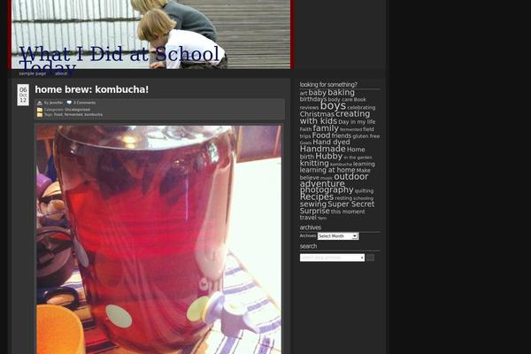 whatididatschooltoday.com site used Redoable-lite