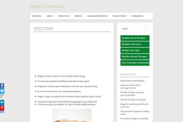 Contango theme site design template sample