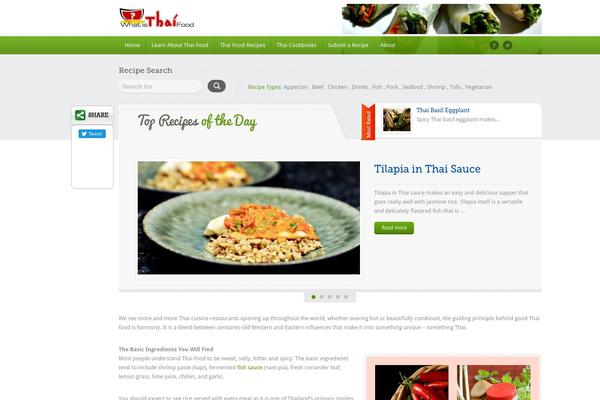 whatisthaifood.com site used Food Recipes