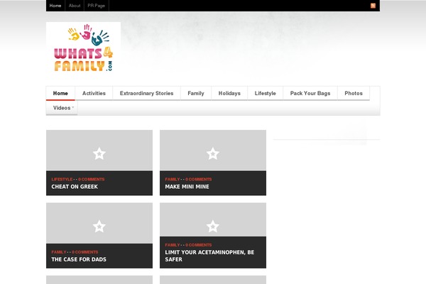 Spectrum theme site design template sample