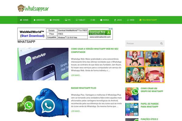 whatsappear.com.br site used Schema