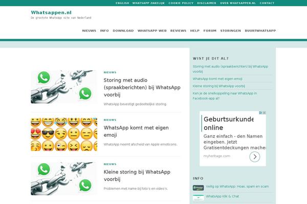 whatsappen.nl site used OnePress
