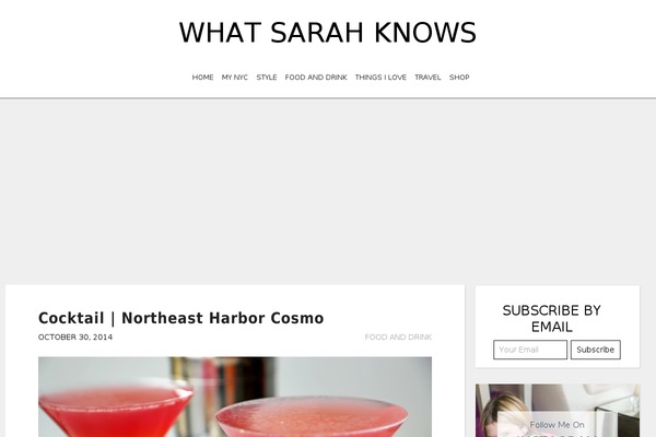 whatsarahknows.com site used Isabelle