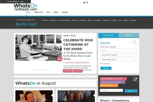 whatsonnortheast.com site used Whats