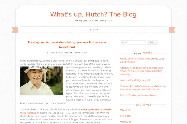 Sugar and Spice theme site design template sample