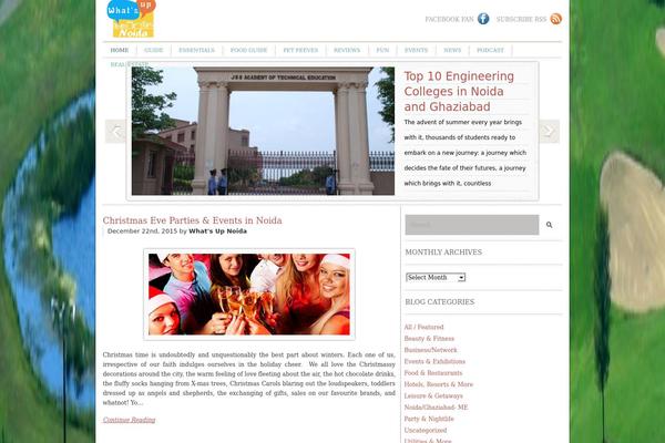whatsupnoida.com site used Neonsential-reloaded