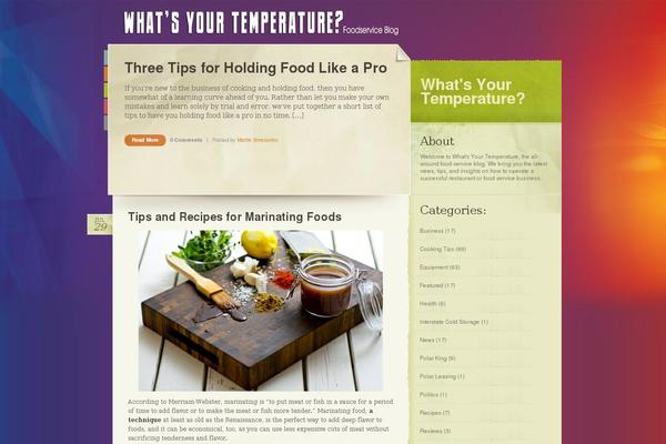 Colorpaper theme site design template sample