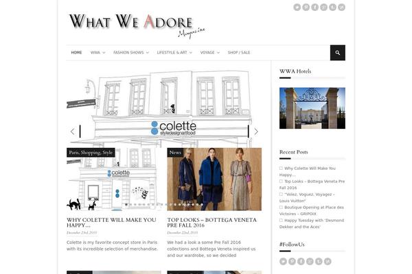 whatweadore.com site used StyleMag