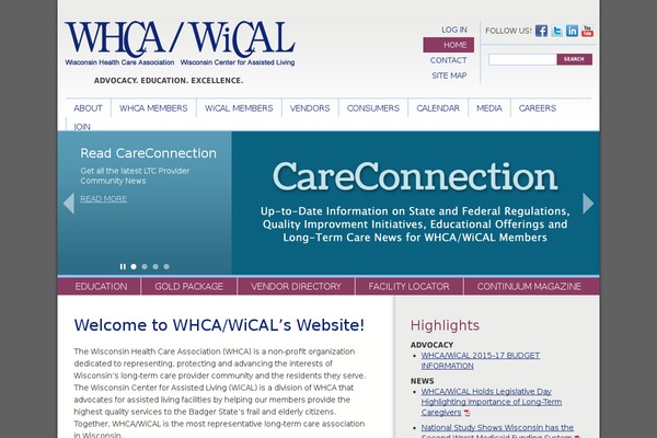 whcawical.org site used Wihca-wical