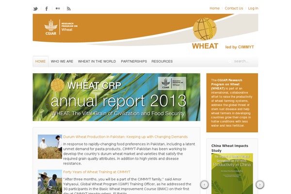 wheat.org site used Wheat-maize