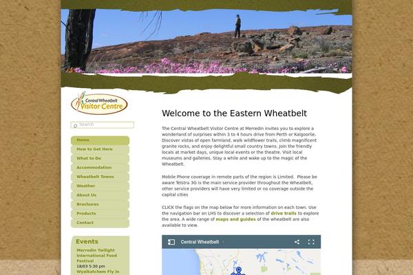 wheatbelttourism.com site used Nutwork