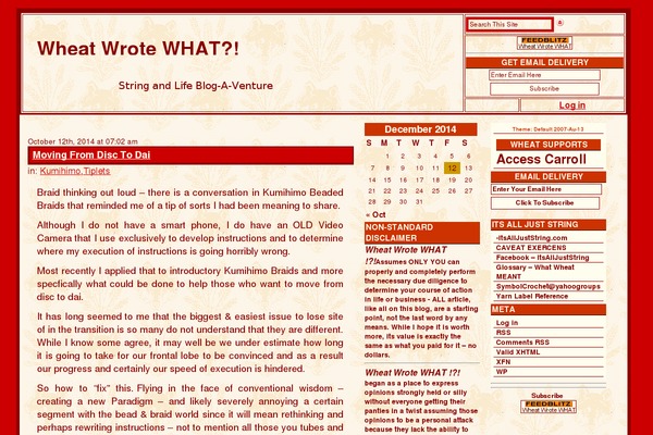 wheatcarr.com site used Wheat-red-x