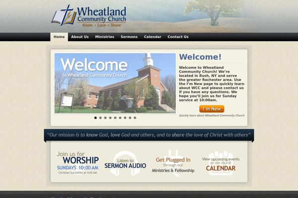 wheatlandchurch.com site used Churcheleven