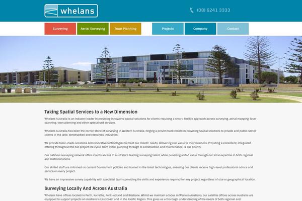 whelans.com.au site used Whelans