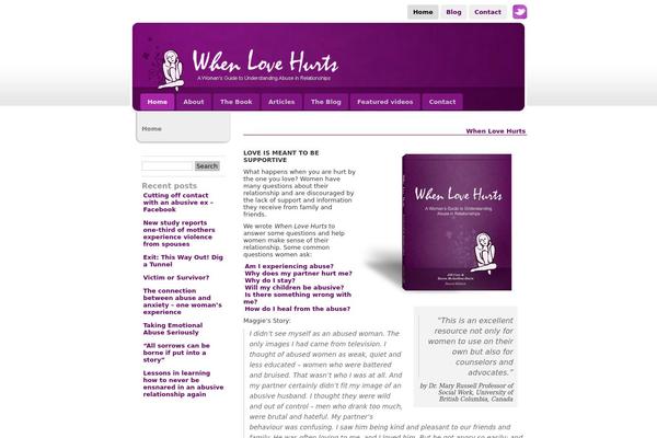 whenlovehurts.ca site used Lovehurts